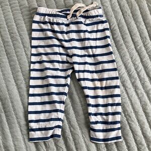 BABY GAP Striped Blue and White Pants